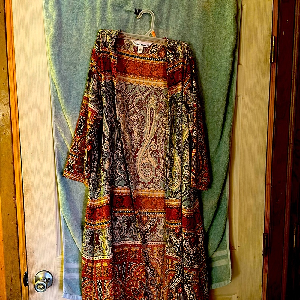 Rich in color kimono.